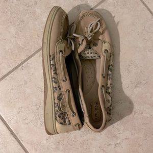 Sperry Shoes | Sperry Cheetah Boat Shoe | Size 10